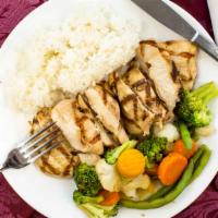 Chicken Teriyaki Lunch · With miso soup, house salad, & rice. * 
 
*Our most popular lunch entrees.