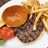 Primetime Steak Burger · Chef's signature 12 oz. freshly ground certified angus top sirloin burger, hand formed and c...