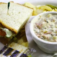 Lunch Combo · Cup of soup - salad - 1/2 sandwich (any above or grilled cheese).
Soup choices: Tomato bisqu...
