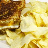 Grilled Cheese · Served on white, wheat, sourdough, caraway rye, pumpernickel or 12 grain and your choice of ...