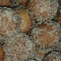 Twisted - Warm Donut Hole Bowl · Cinnamon sugared & chocolate drizzled.