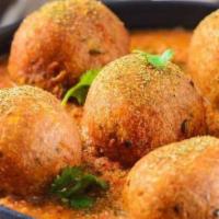 Malai Kofta · mixed vegetable with cheese balls served in cream sauce.