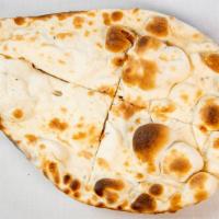 Plain Naan · Buttered clay oven-baked bread.
