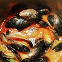 Bloody Mary Mussels · Steamed in our famous Bloody Mary, butter, garlic, and celery. Served with butter and garlic...