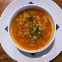 Minestrone (Bowl) · Chive, Extra Virgin Olive Oil