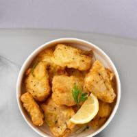 Fried Catfish Nuggets · Fresh catfish battered and fried until golden brown.