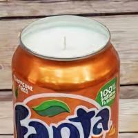 Canned Fanta · Fanta, served cold.