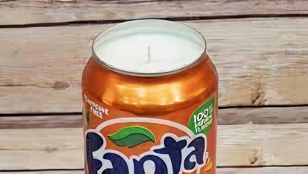 Canned Fanta · Fanta, served cold.