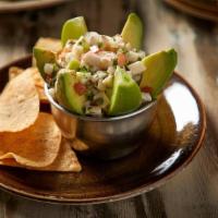 Ceviche · House made ceviche with mahi mahi, onions, peppers, cilantro and lots of lime juice.  Fresh ...