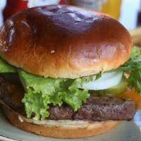 Minnie Burger · the 1/3 lb version of the Mickey.  Same great burger just smaller. With fries. Customize as ...