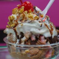 Sundae · An ice cream cup of natural homemade mexican ice cream with a wide variety of unique flavors...