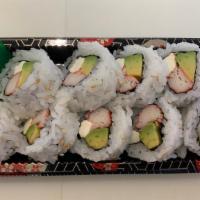 Philly Roll · Cream cheese, crab stick, and avocado.