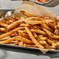 Fresh-Cut Fries · Fresh-cut fries seasoned with salt and pepper