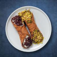 Cupid Cannoli · It is a deep-fried tube of pastry filled with sweetened and flavored ricotta cheese.
