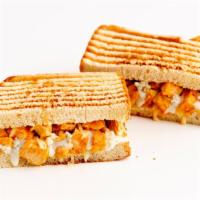 Buffalo Chicken · Chicken, provolone cheese, spicy buffalo sauce with blue cheese dressing