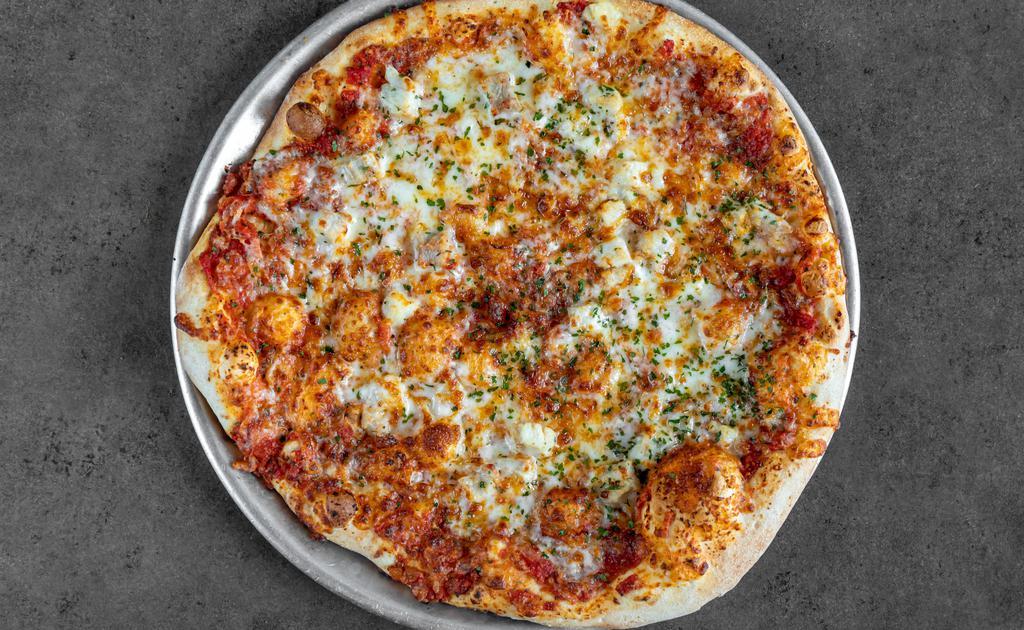 Chicken Parmesan · Regular. Topped with our 100% natural, real cheese blend, chicken with our signature marinara sauce and 100% natural, real Parmesan cheese.