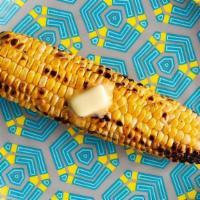 Corn On The Cob · Fresh yellow corn flame-grilled and served with butter.