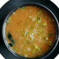 Miso Soup · Wakame, Tofu, Green Onions