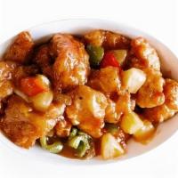 Sweet & Sour · Pineapple, Bell Peppers, Onions