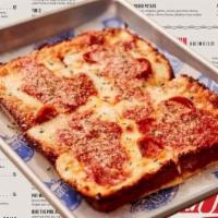 Detroit Pepperoni · Mozzarella, Pepperoni, House-Made Pizza Sauce