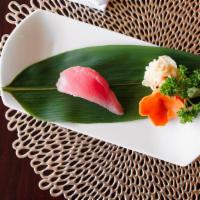 Maguro (Tuna) · These items are cooked to order or may contain undercooked ingredients consuming raw or unde...