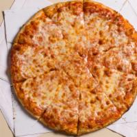 Cheese Pizza (Small) · Six pieces.
