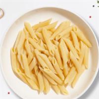 Fork It Penne · Classic penne cooked al dente with your choice of sauce, protein, and toppings