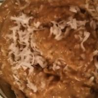 Coconut Chicken · Fresh chicken in a sauce made of coconut milk, yogurt and light cream with roasted cashews a...