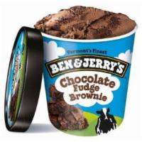 Ben & Jerry'S Chocolate Fudge Brownie (1 Pint) · Fudgy chunks of brownie goodness mixed into dark and rich chocolate ice cream. Sounds like a...