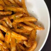 Basket Of French Fries (V) · Crispy, house-seasoned fries.