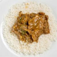 Lamb Masala · Lamb pieces, sauteed with authentic Indian spices and cooked to perfection.