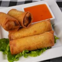 Thai Spring Roll (4 Pcs.) · Crispy vegetarian spring roll