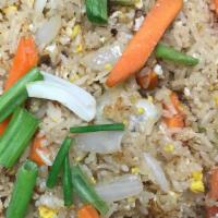 Fried Rice · With egg, onion, cabbage, carrot