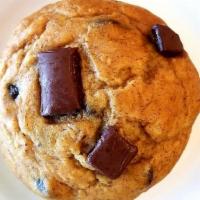 Muffin Peanut Butter, Chocolate Chip Vegan · Peanut butter/banana/chocolate chip- Vegan