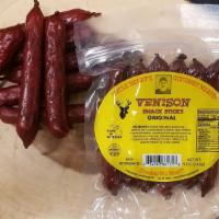 Original Venison Snack Sticks · Our venison is farm raised, seasoned to perfection, and hardwood smoked. Venison is an excel...