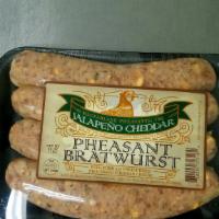 Pheasant Jalapeno & Cheese Brat · Our jalapeno & cheese pheasant brats are made from our own locally raised pheasants at MacFa...