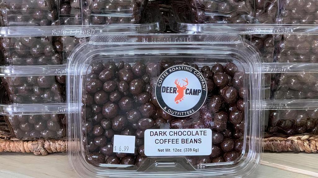  Dark Chocolate Coffee Beans · Deer Camp® Coffee Dark Chocolate Covered Espresso Coffee Beans 12 oz.