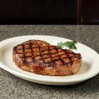 12 Oz. New York Strip · Flavorful strip with a mid-range of marbling.
