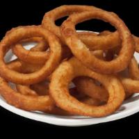 Onion Rings · Our thick-cut onion rings are made from whole white onions battered with a subtle blend of s...