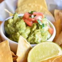 Chips And Guacamole · House-made chips/ fresh guacamole topped with pico de gallo Gluten Friendly*