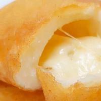 Cheese Corn Empanada · Cheese Gluten free fried Corn Dough Empanada
