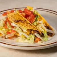 Order Of Crispy Tacos · 2 crispy tacos beef or chicken