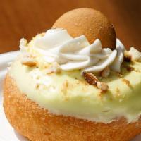 Banana Pudding Donut  · Our house made Cider Mill Donut topped with delicious Creamy Banana Flavored Glaze, sprinkle...
