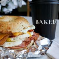 Big Baker  · Double the Ham, Double the bacon, Double the Egg, Double the Cheddar. Top it off with an Asi...