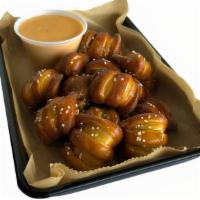 Bavarian Pretzel Bites  · with choice of dipping cheese