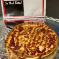 6 Inch Thin Pizza · A personal thin pizza made with fresh dough, garlic & herb butter, mozzarella cheese, John's...