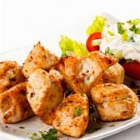 Chicken Tikka Plate · small pieces of chicken grilled and smoked. Come withe salad and garlic says
If you like spi...