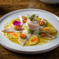 Hamachi · Yellowtail.

Please note many of our menu items contain raw products the Chicago department ...