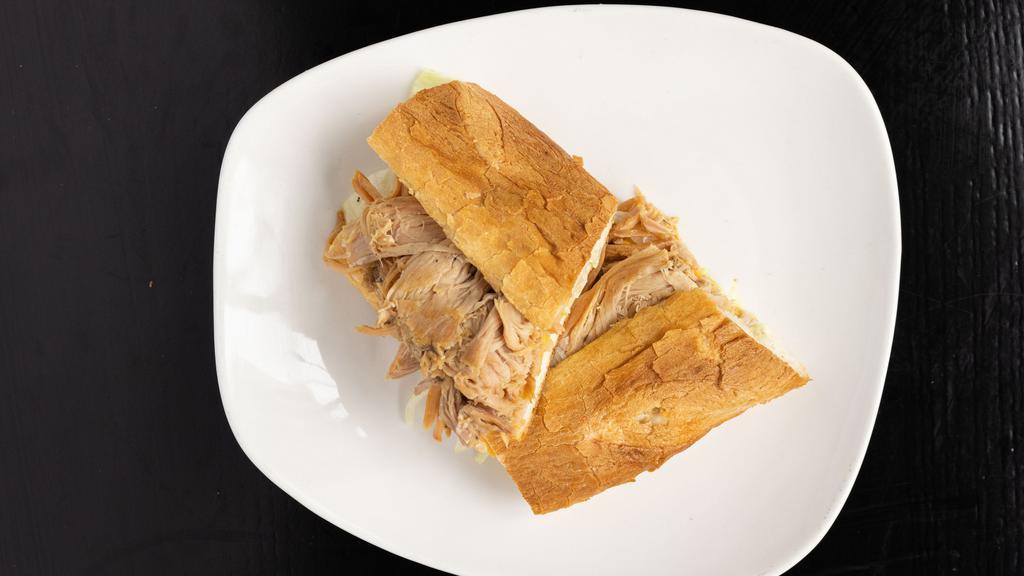 Lechon Sandwich · Roasted pork.