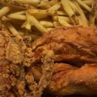 Fried Chicken · Choice of two sides